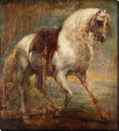 Картина Серая Лошадь