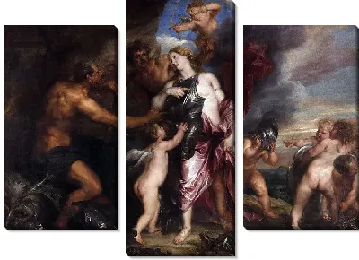 Венера в мастерской Вулкана (Фетида получает оружие для Ахилла от Гефеста)