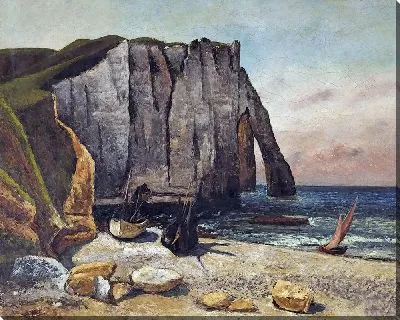 Картина Скалы в Этрета