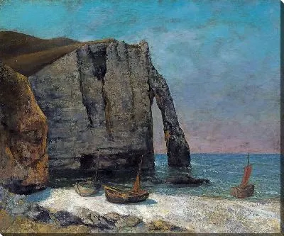 Картина Утес в Этрета