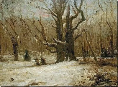 Картина Зимний пейзаж