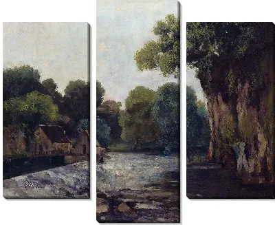 Картина Плотина на мельнице
