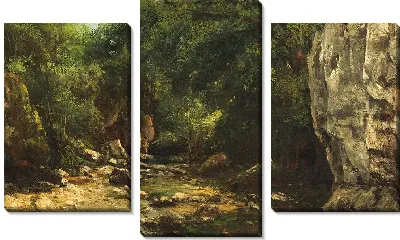 Картина Ручей в Ле-Пюи-Нуар, недалеко от Орнана.
