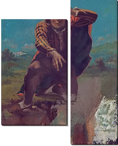 Картина На краю скалы