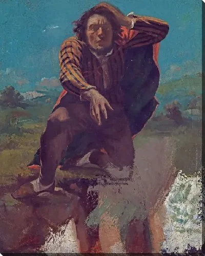 Картина На краю скалы