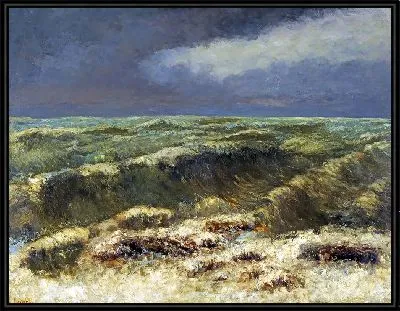 Картина Бурное море (Мар Борраскосо)