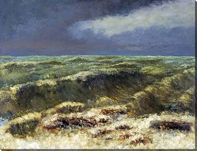 Картина Бурное море (Мар Борраскосо)
