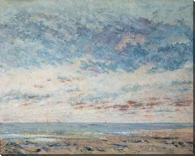 Картина Отлив в Трувиле