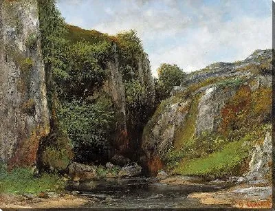 Картина Источник горного ручья