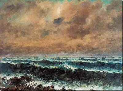 Картина Осеннее море