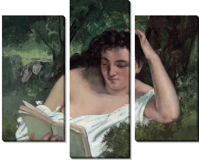 Картина Молодая женщина за чтением