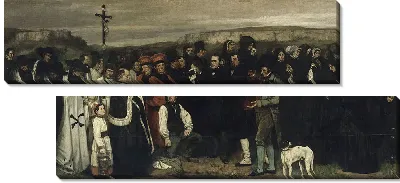 Картина Похороны в Орнане