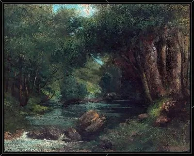 Ручей в лесу