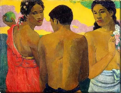 Картина Три таитянина