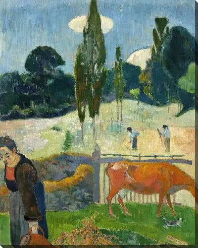 Картина Красная Корова