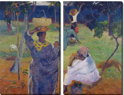 Картина Манговые деревья, Мартиника