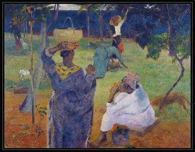 Картина Манговые деревья, Мартиника