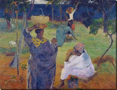 Картина Манговые деревья, Мартиника