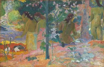 Картина Купальщики