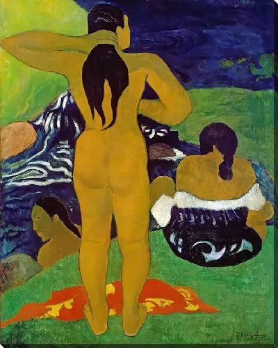 Картина Таитянские женщины купаются