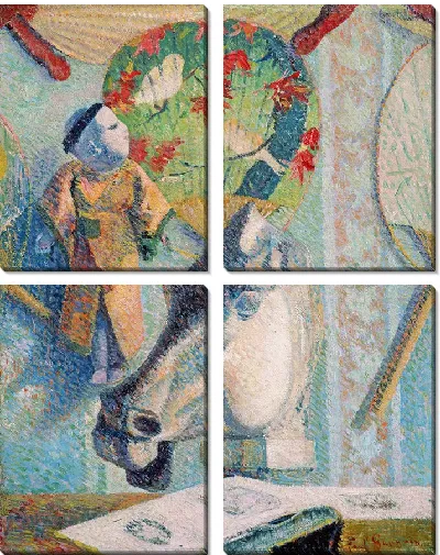 Картина Натюрморт с головой лошади