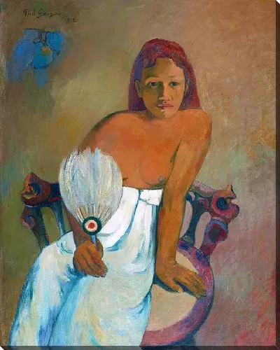 Картина Девушка с веером