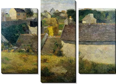 Картина Дома в Вожираре