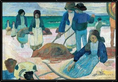 Картина Собиратели водорослей