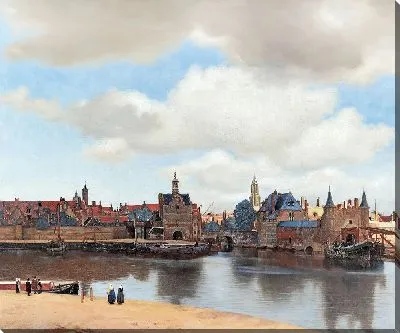 Вид на Делфт