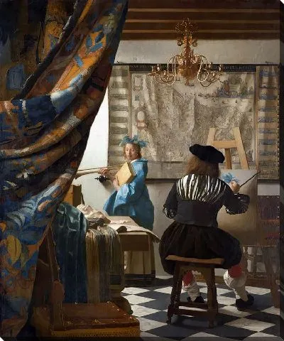 Картина Искусство живописи