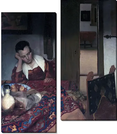 Картина Спящая горничная