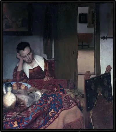 Спящая горничная