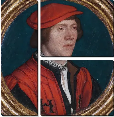 Портрет мужчины в красной шапке