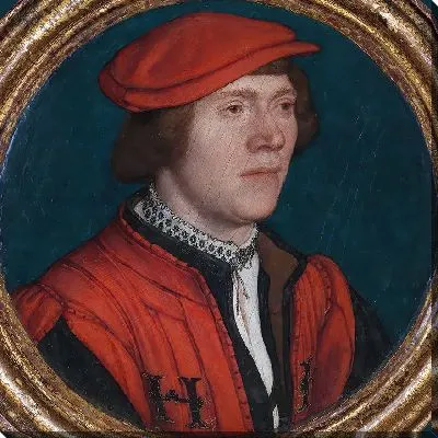 Картина Портрет мужчины в красной шапке