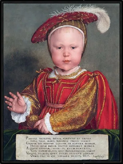 Картина Эдуард VI в детстве