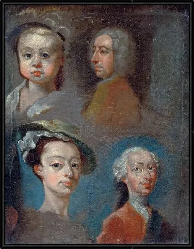 Картина Исследования голов