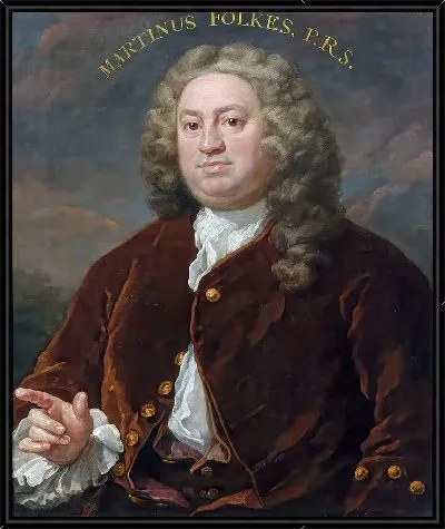 Картина Портрет Мартина Фолкса