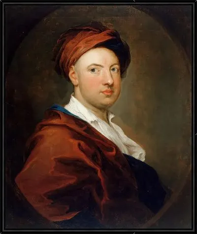 Картина Портрет мужчины, возможно, шотландского поэта Джеймса Томсона.