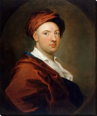 Картина Портрет мужчины, возможно, шотландского поэта Джеймса Томсона.