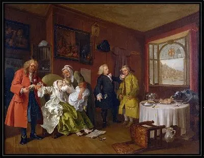 Картина Брак в стиле 6, Смерть дамы