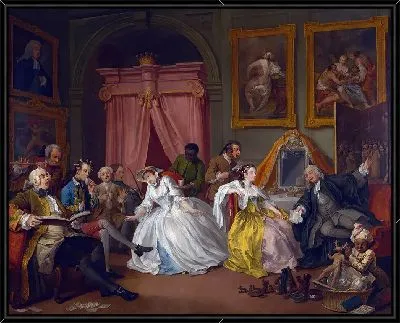 Картина Брак в стиле 4, Туалет