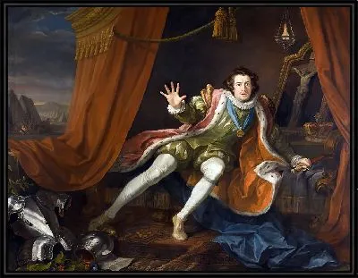 Дэвид Гаррик, как Ричард III