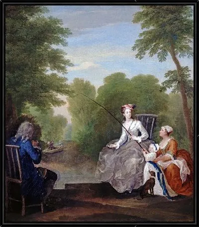 Картина Рыболовная вечеринка