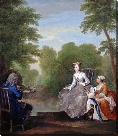 Картина Рыболовная вечеринка