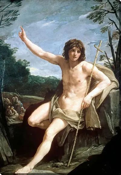 Картина Святой Иоанн Креститель в пустыне