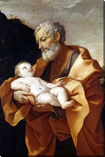 Картина Святой Иосиф с младенцем Иисусом