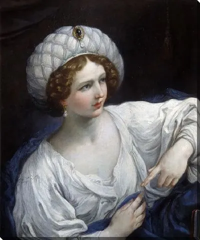 Портрет дамы в образе сивиллы