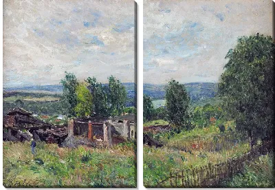 Картина Ветер и солнце