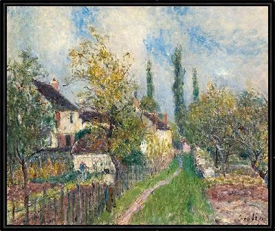 Тропа в Ле Саблон