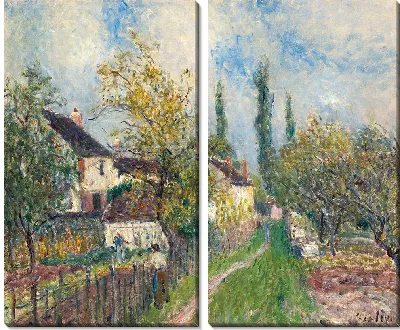 Тропа в Ле Саблон